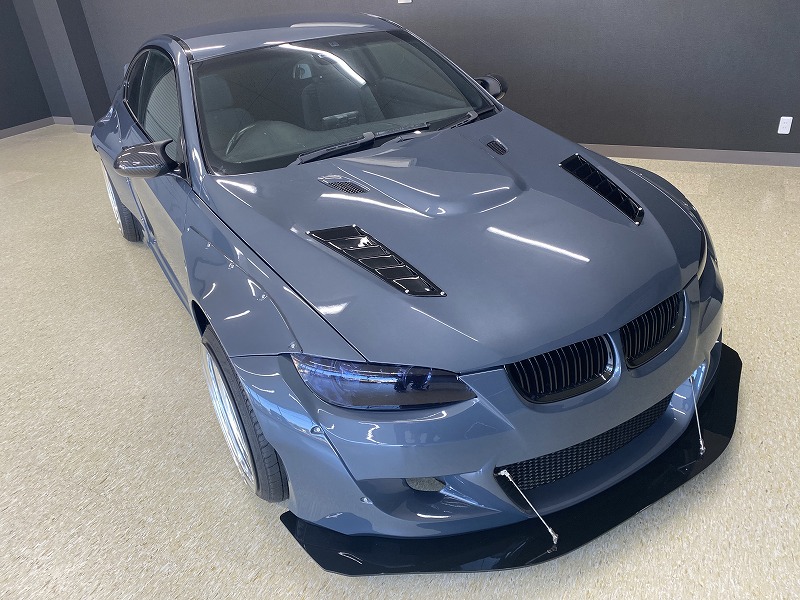 ＢＭＷ　Ｅ９２ ボンネット加工