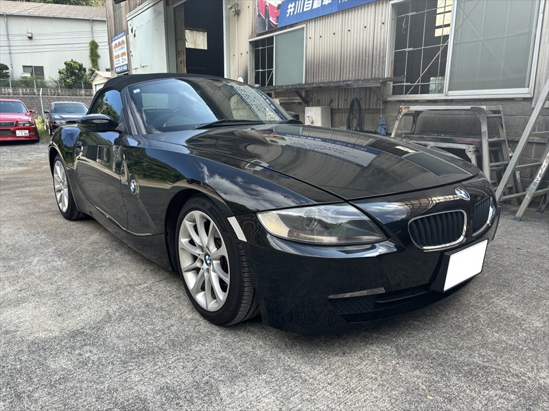 BMW Z4 ロードスター　 オープン　修理