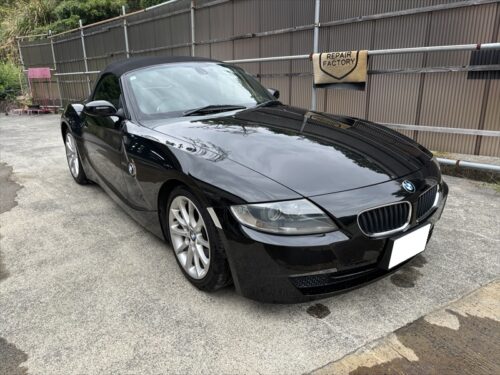 BMW Z4 ロードスター　
オープン　修理