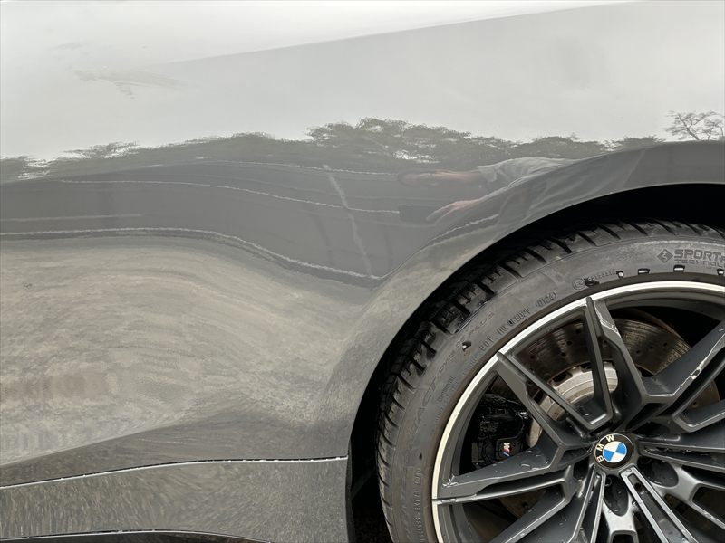 BMW G83 M4 板金塗装　修理