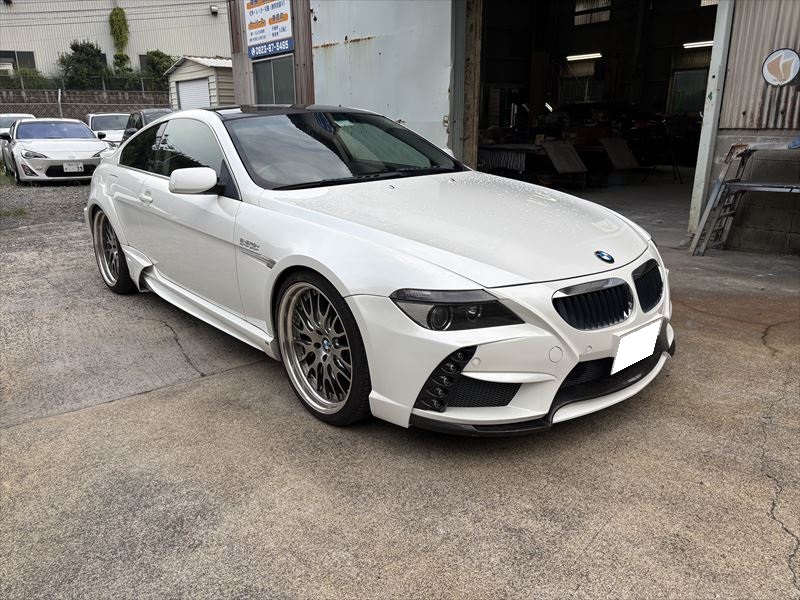 ＢＭＷ６３０ⅰ アクティブステアリング故障修理　コーディング