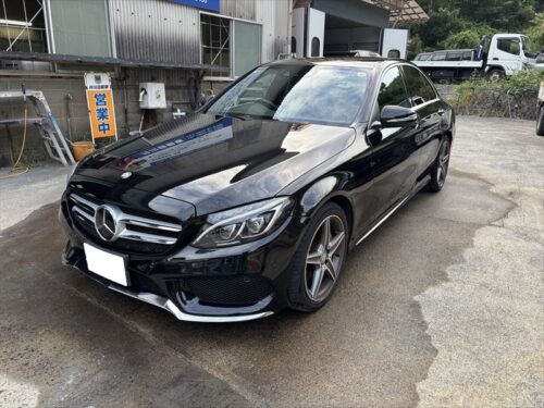 メルセデス・ベンツ　 Ｃ１８０　バッテリー電圧異常　故障修理