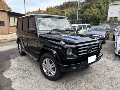 メルセデス・ベンツ Gクラス ゲレンデ 窓ガラス落ち修理