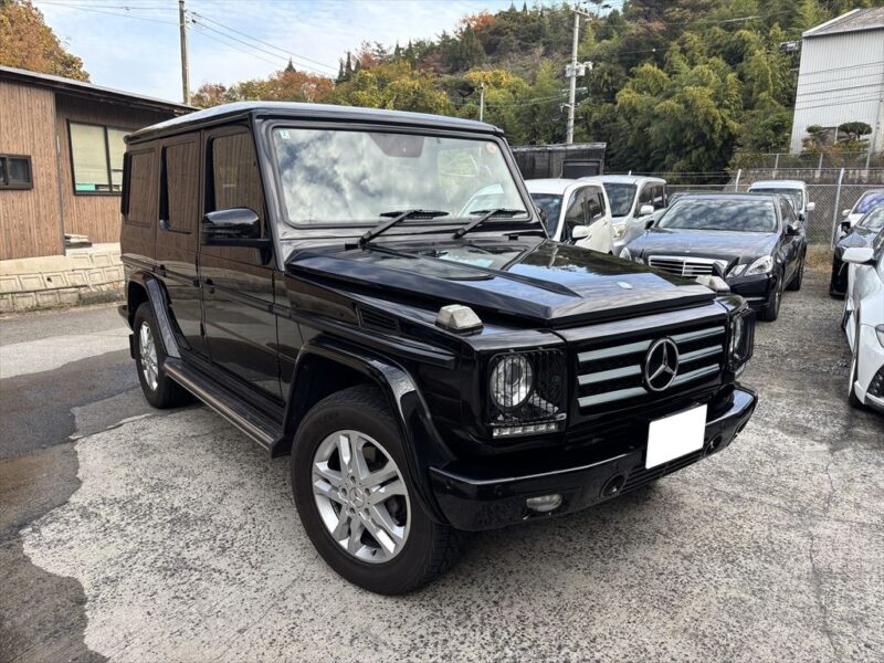 メルセデス・ベンツ Gクラス　ゲレンデ 窓ガラス落ち修理