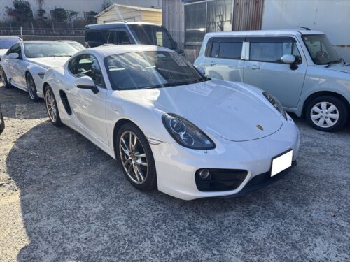 ポルシェ 981ケイマン セルモーター交換