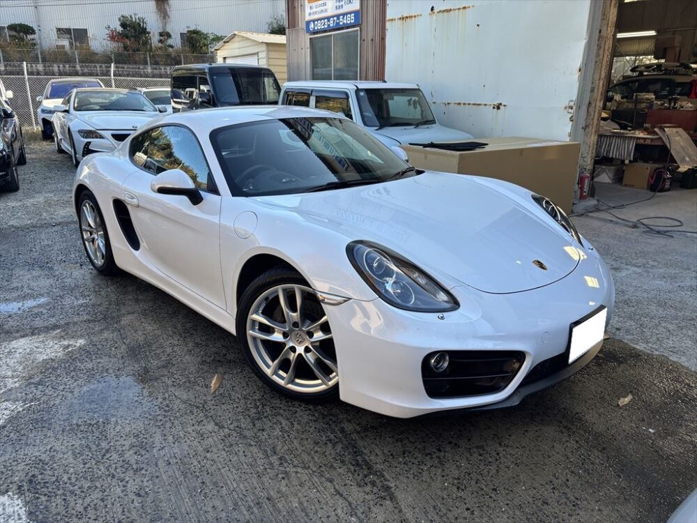 ポルシェ 981ケイマン セルモーター交換