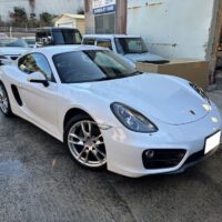 ポルシェ　981ケイマン セルモーター交換