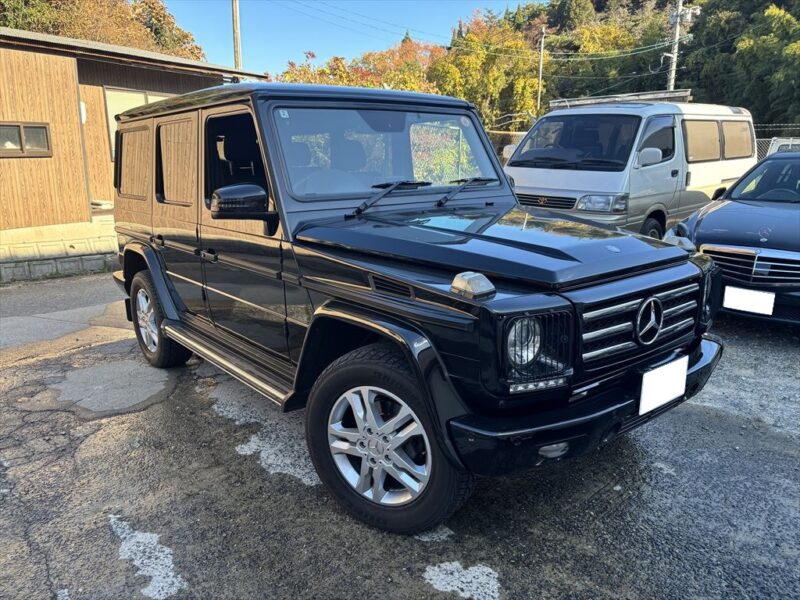 メルセデス・ベンツ Gクラス　ゲレンデ 窓ガラス落ち修理